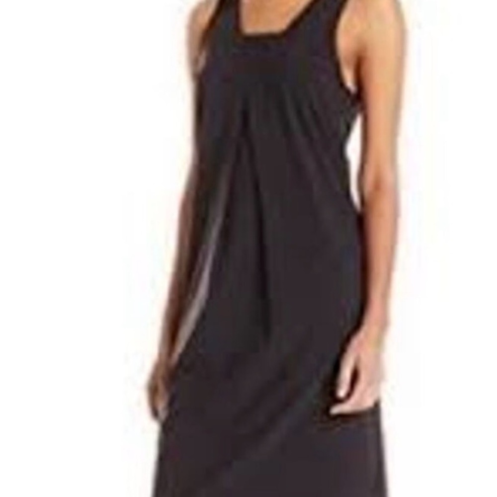 Lucy Athletic Black Sleeveless Long Dress